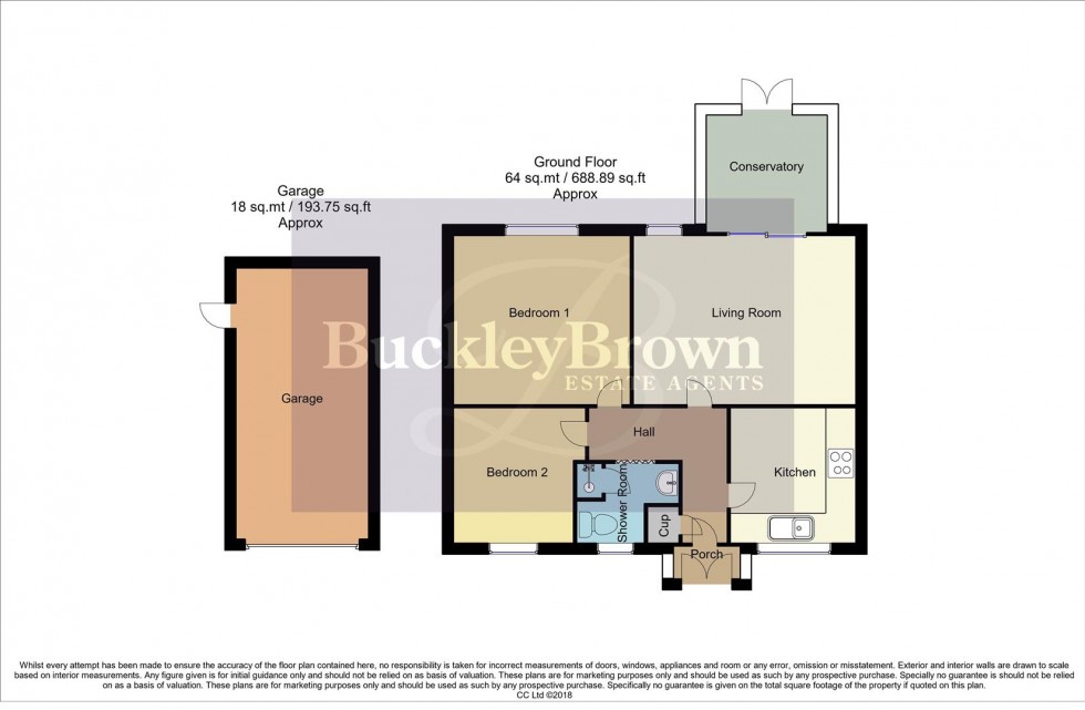 Floorplan for Park Hall Gardens, Mansfield Woodhouse, Mansfield