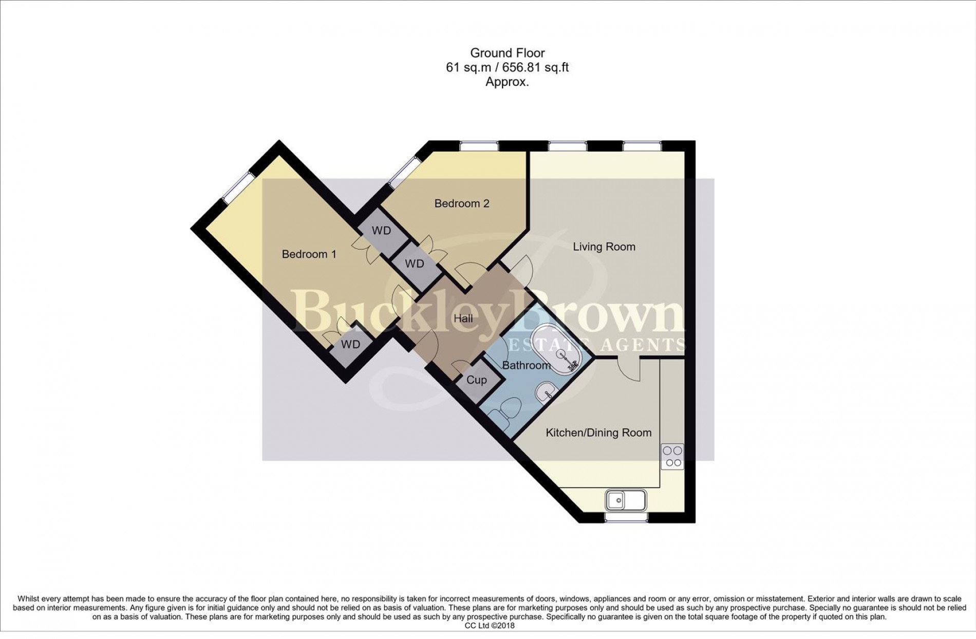 Floorplan for Spindle Court, Mansfield