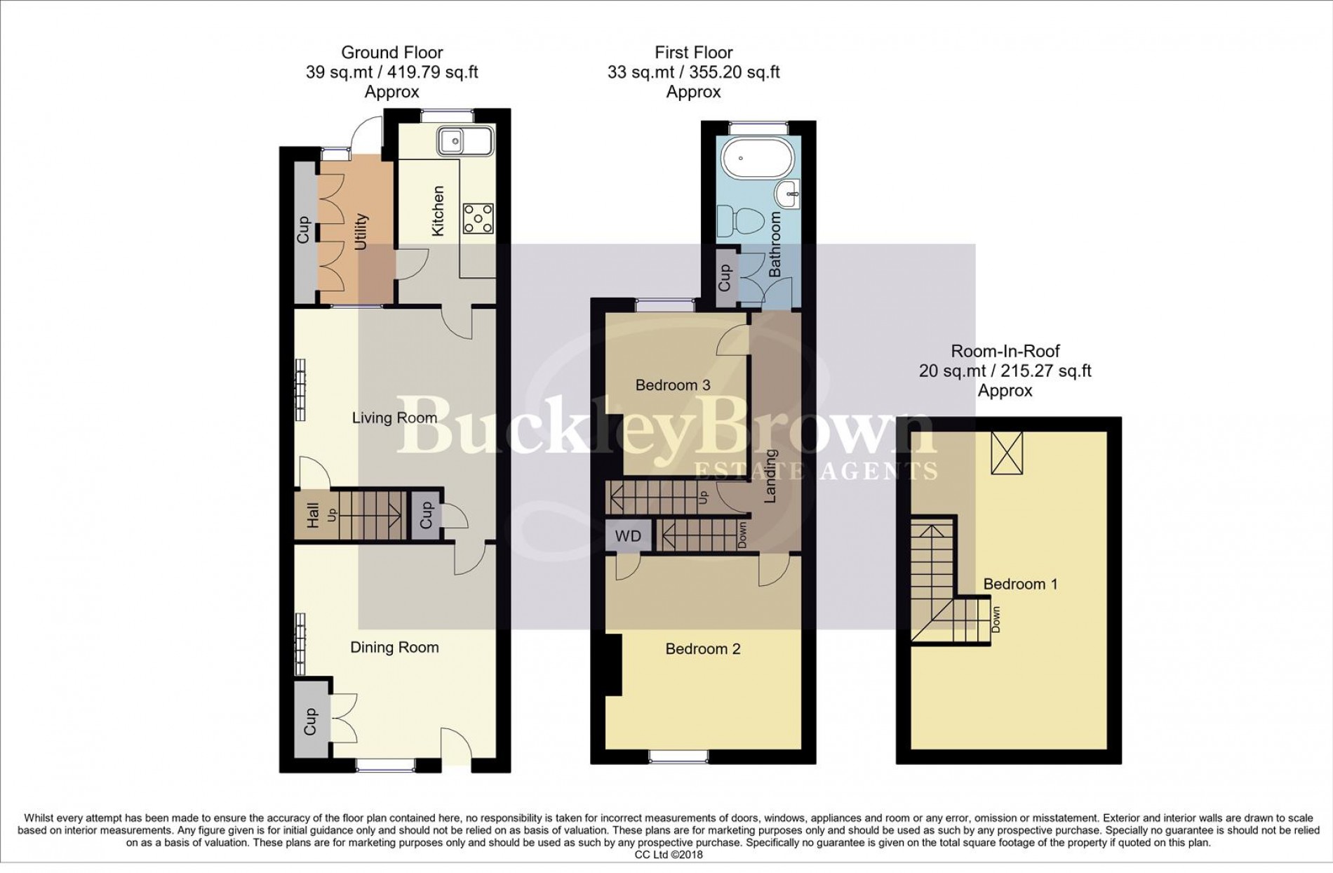 Floorplan for Gedling Street, Mansfield