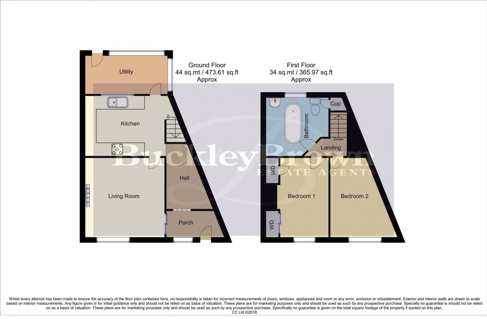 Floorplan for Forest Road, New Ollerton, Newark