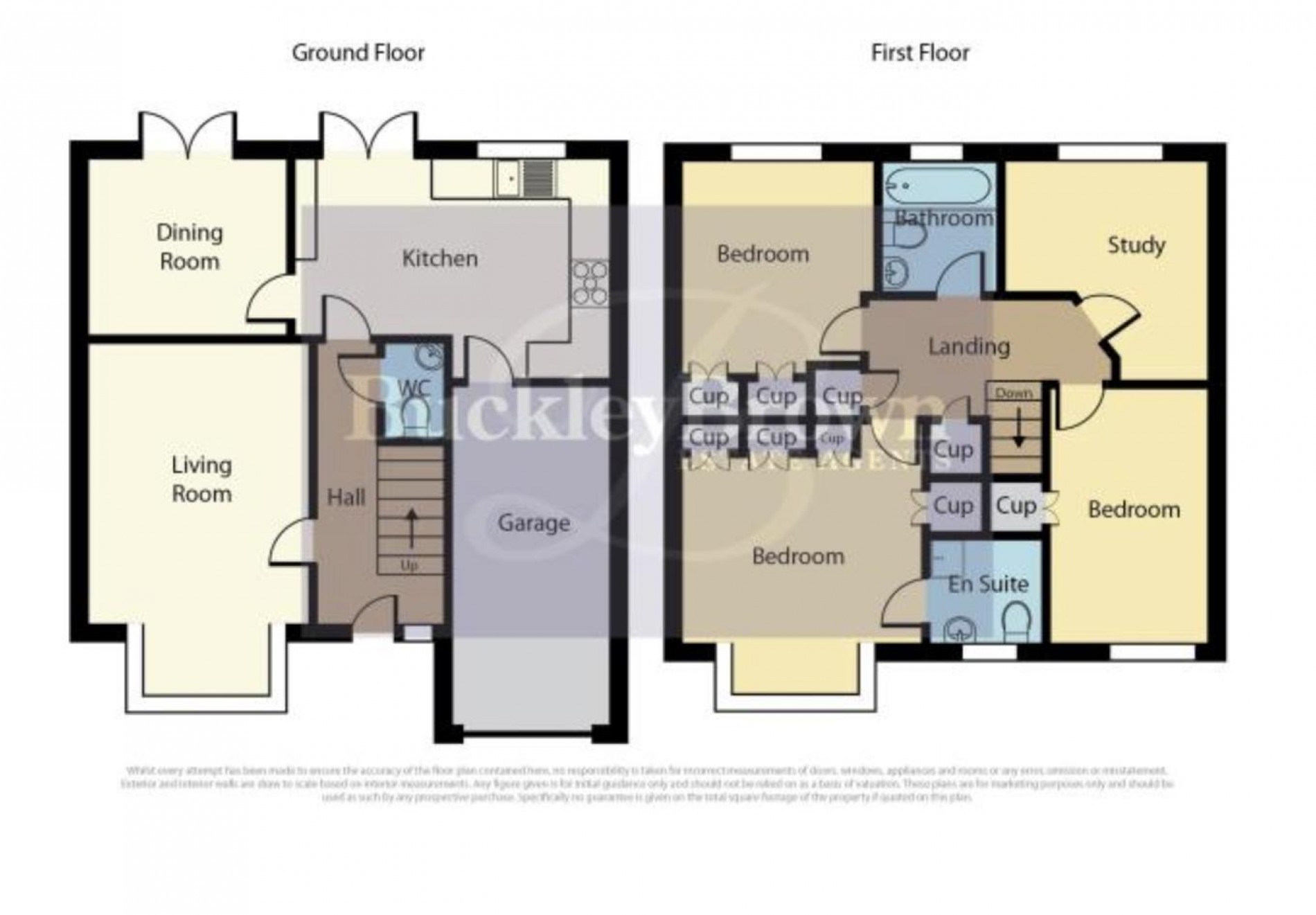 Floorplan for White Rose Avenue, Mansfield