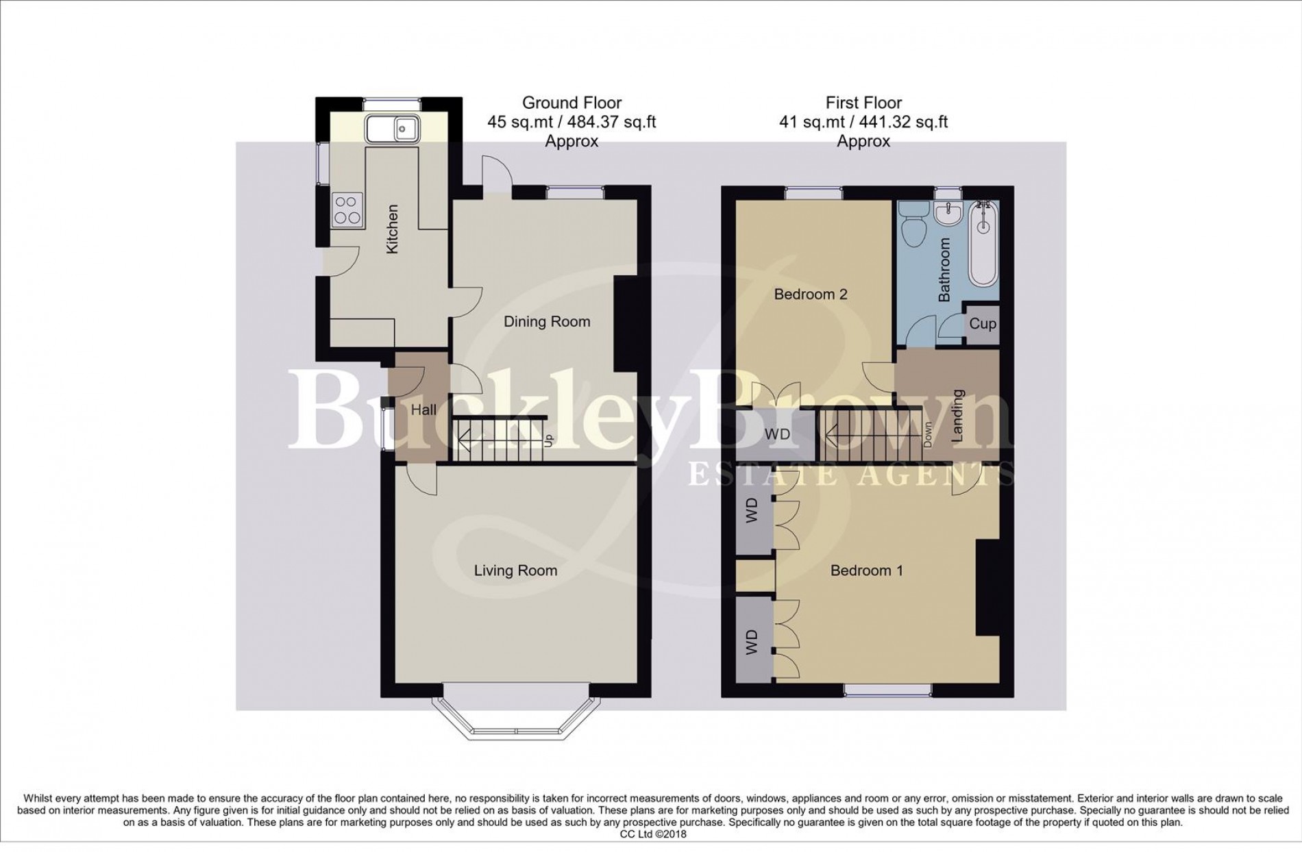 Floorplan for Cromford Avenue, Mansfield