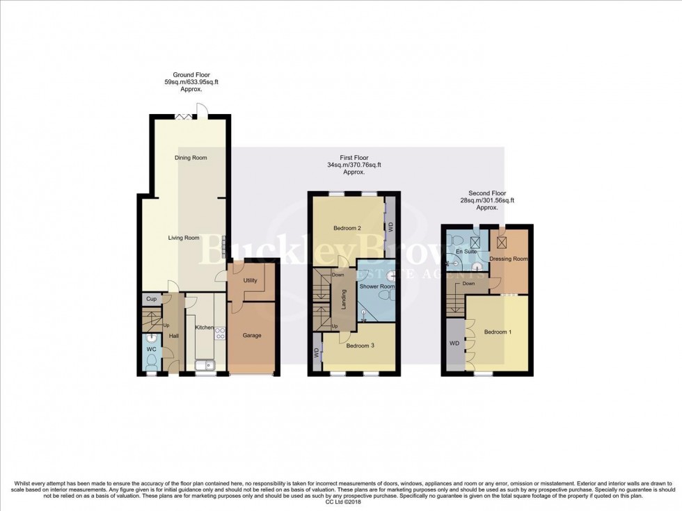 Floorplan for Guylers Hill Drive, Clipstone Village, Mansfield