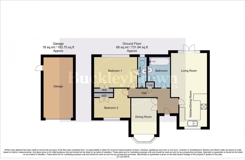 Floorplan for Mendip Close, Mansfield