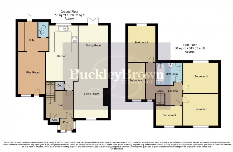 Floorplan for Westfield Drive, Mansfield