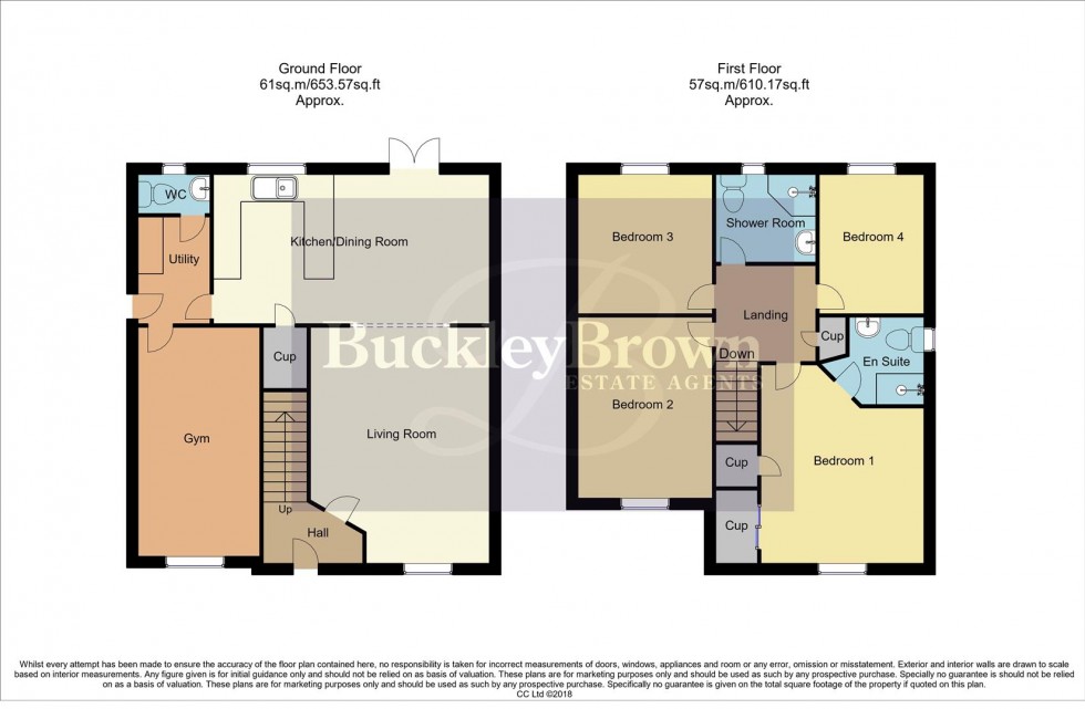 Floorplan for First Oak Drive, Clipstone Village, Mansfield