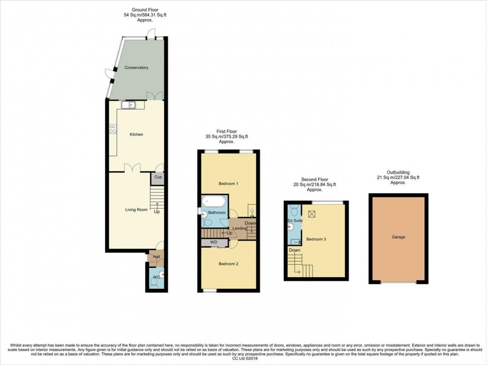 Floorplan for Sandown Road, Sutton-In-Ashfield