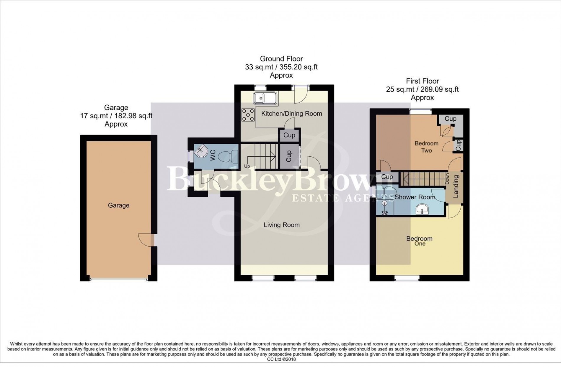 Floorplan for Bythorn Close, Skegby, Sutton-In-Ashfield