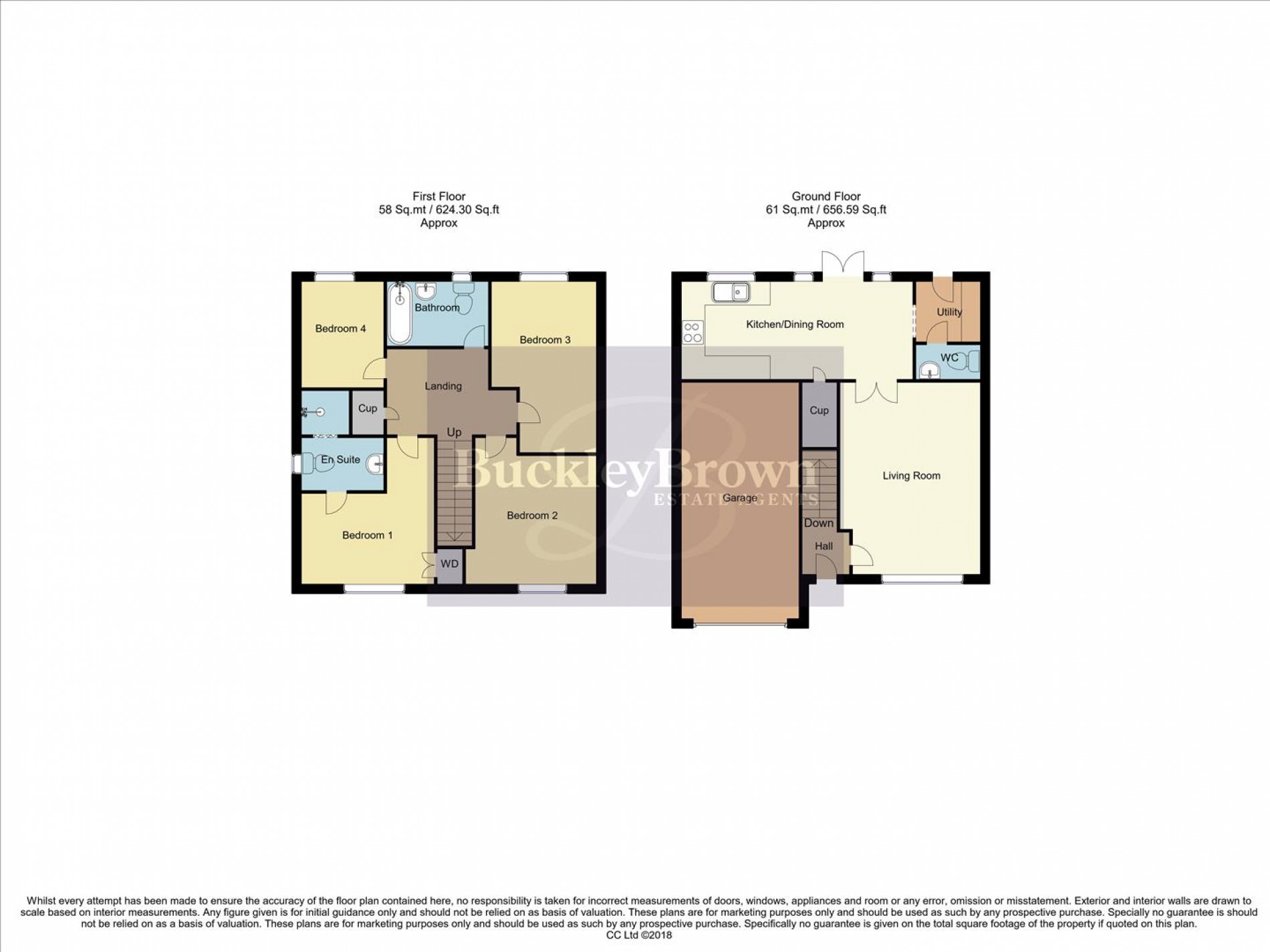 Floorplan for Honey Bee Gardens, Stanton Hill, Sutton-In-Ashfield