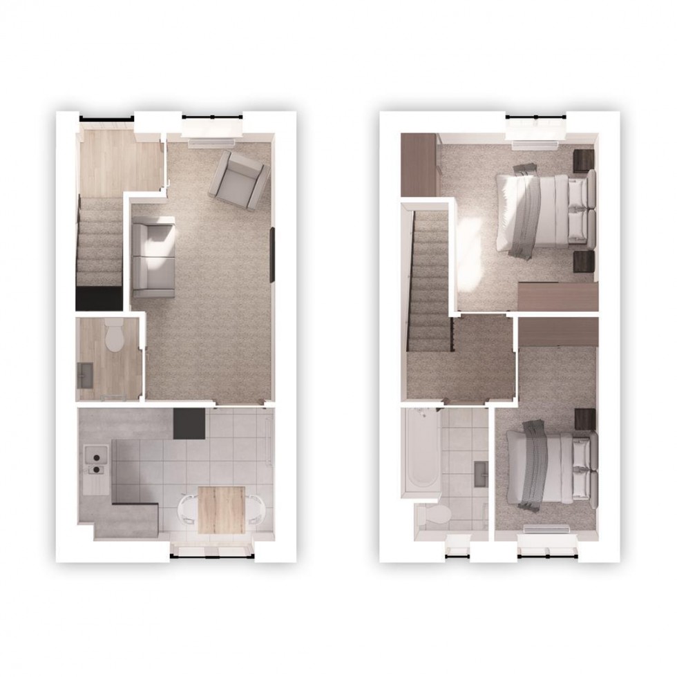 Floorplan for Plot 7 Whaley Thorns, Portland Road, Langwith