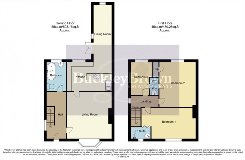 Floorplan for Greenwood Avenue, Edwinstowe, Mansfield