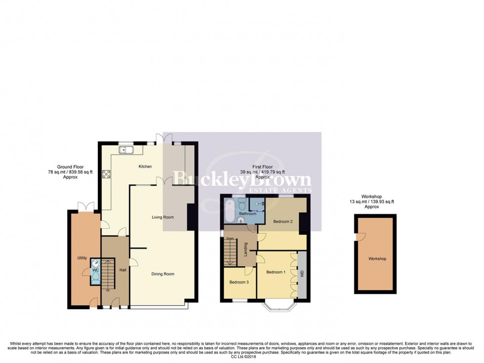 Floorplan for Freeby Avenue, Mansfield Woodhouse, Mansfield