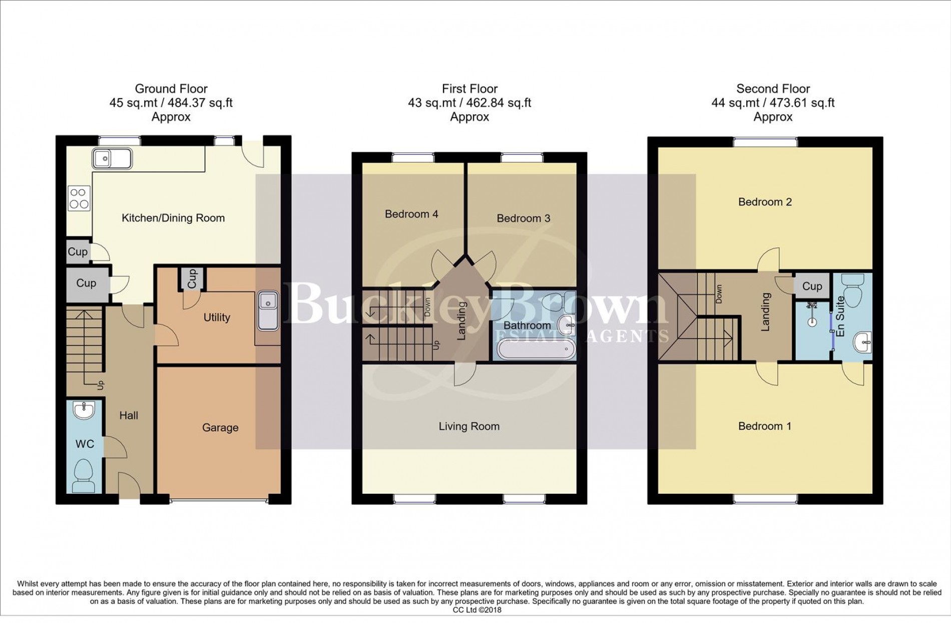 Floorplan for Sandmartins Close, Mansfield