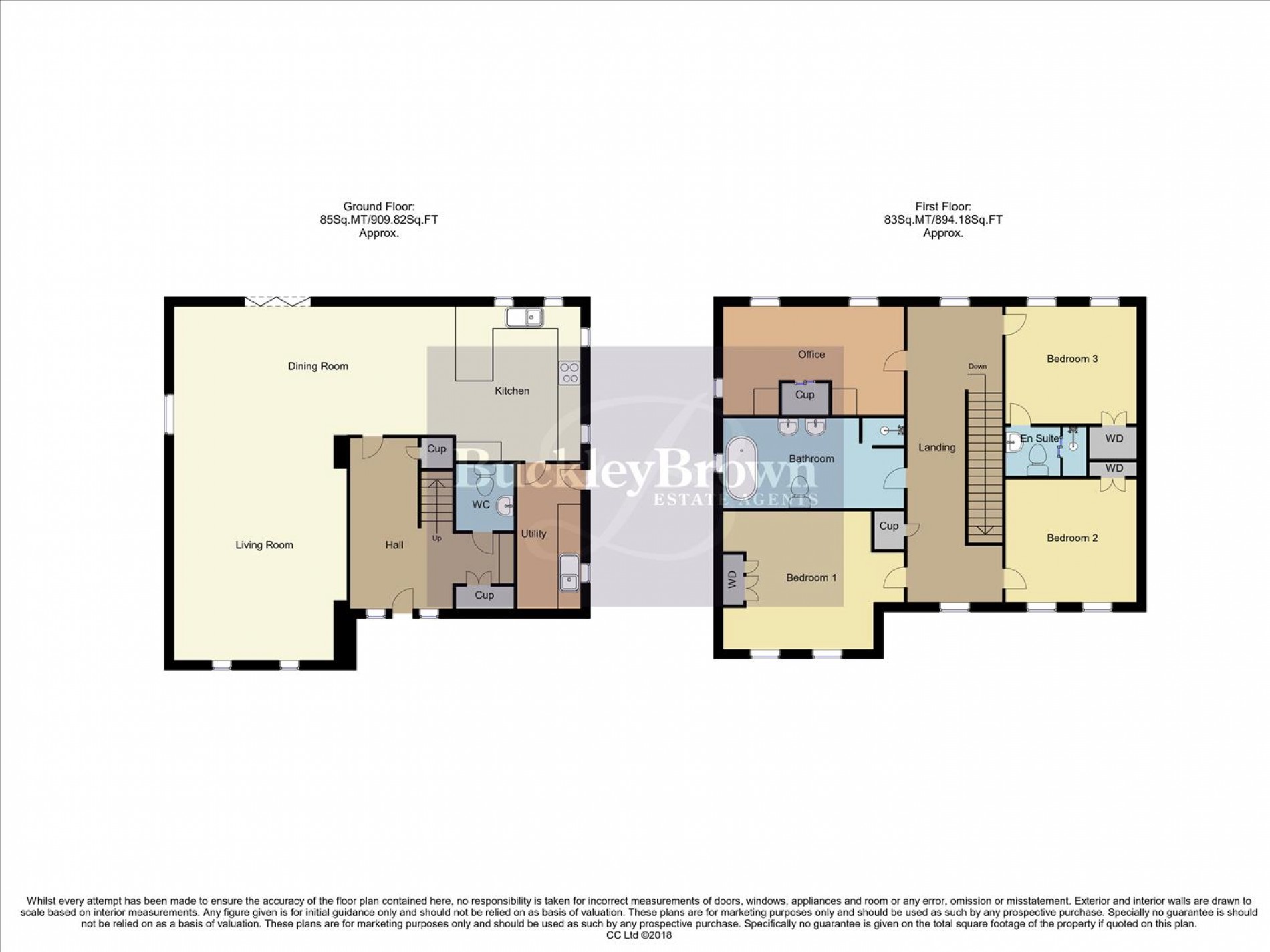 Floorplan for Beech Avenue, Edwinstowe, Mansfield