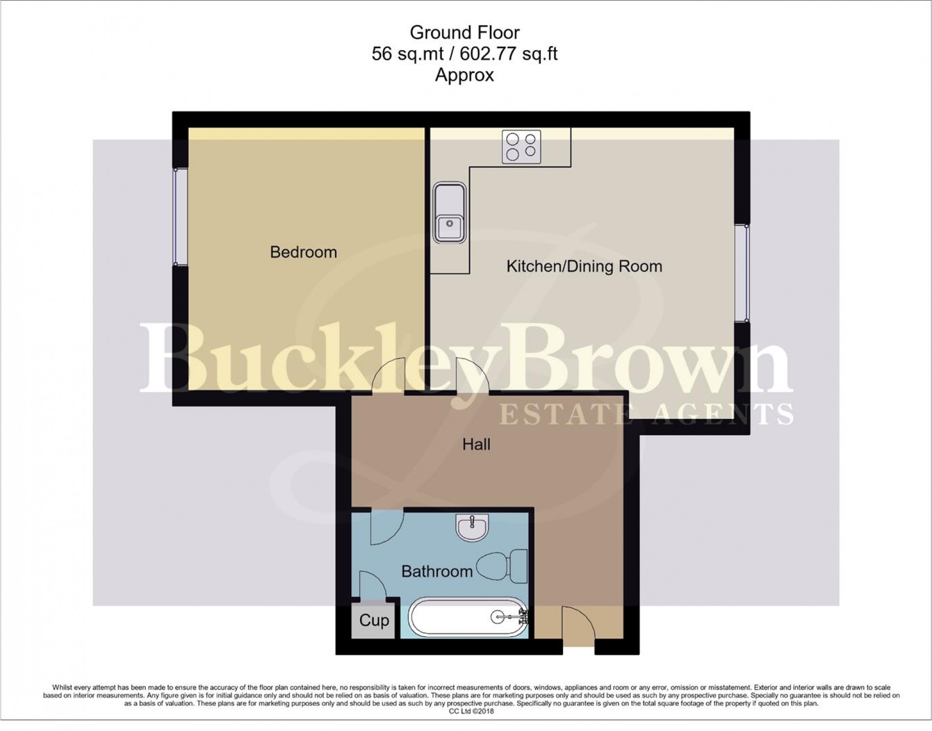 Floorplan for St Crispins Court, Stockwell Gate, Mansfield