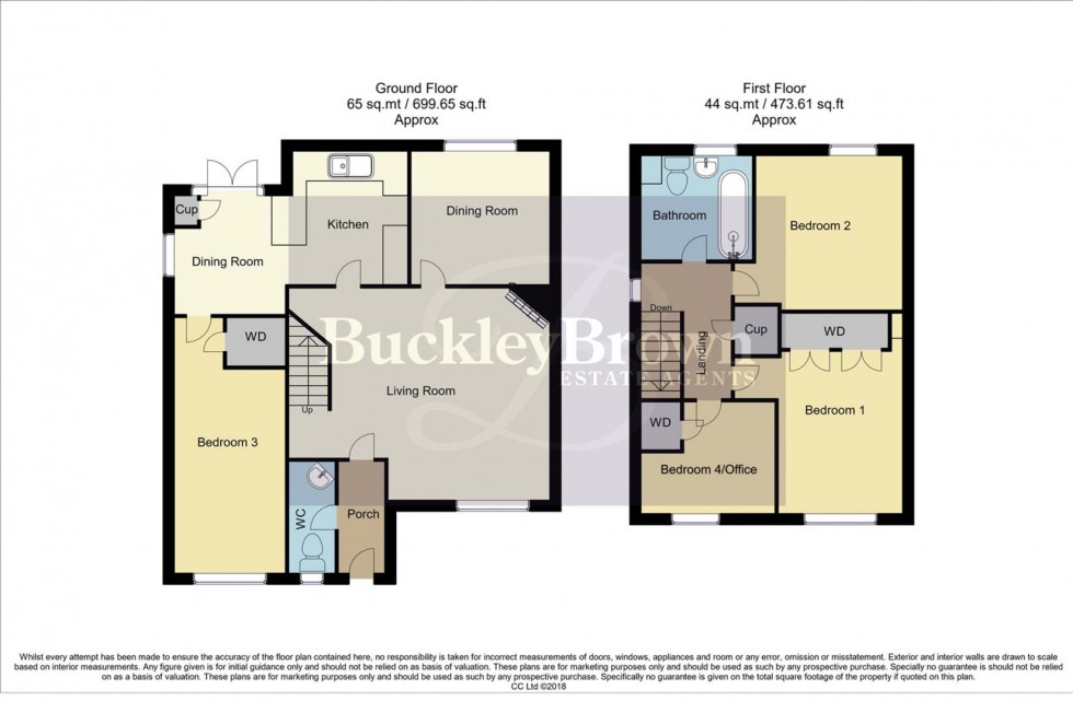 Floorplan for The Ridings, Forest Town, Mansfield