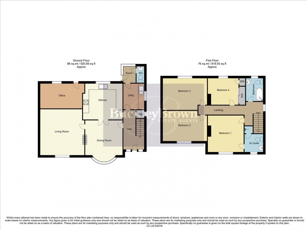 Floorplan for Main Road, Ravenshead, Nottingham