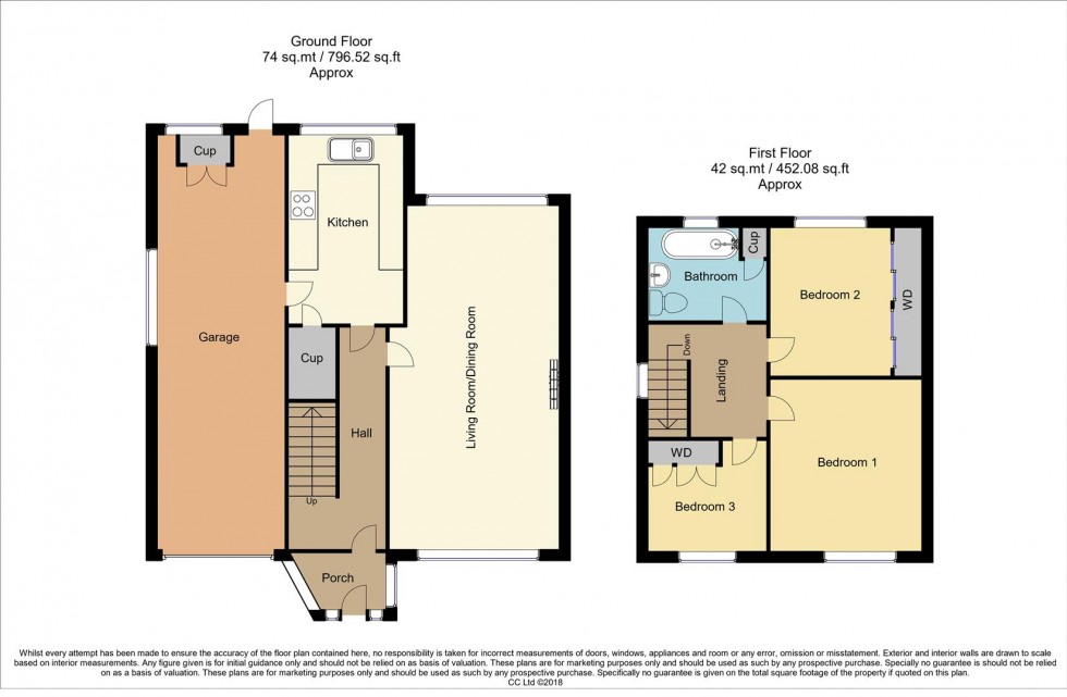 Floorplan for The Coppice, Shirebrook, Mansfield