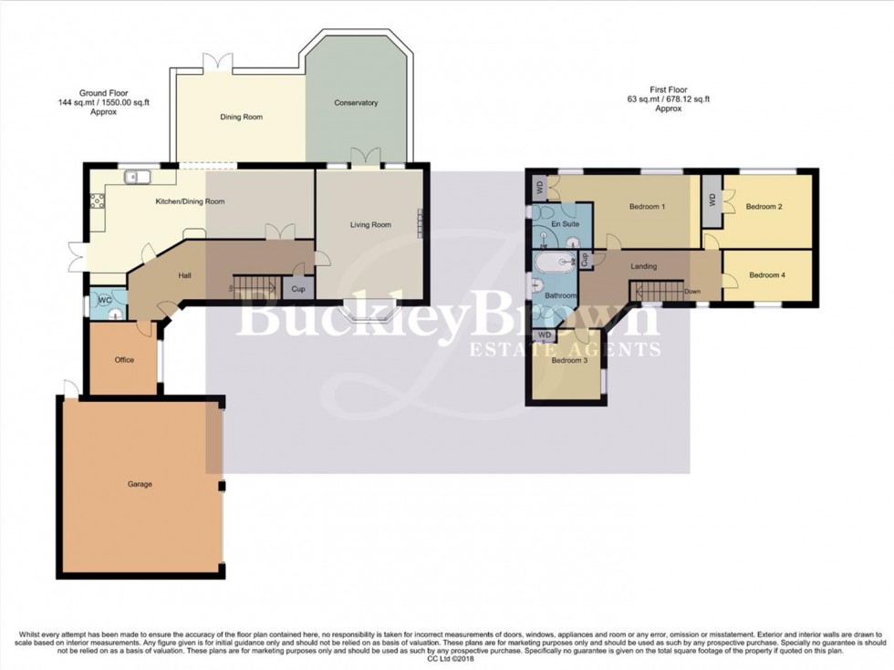 Floorplan for Fitzwilliam Drive, Forest Town, Mansfield