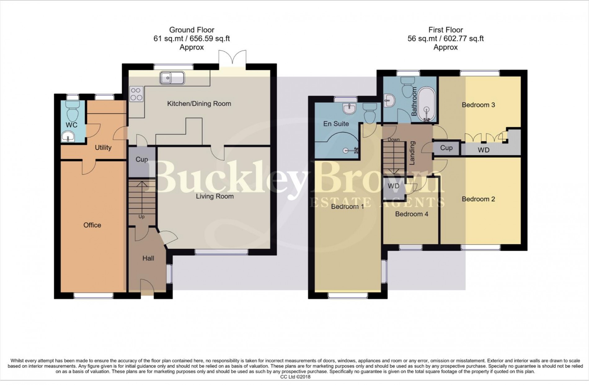 Floorplan for Wensleydale Close, Forest Town, Mansfield