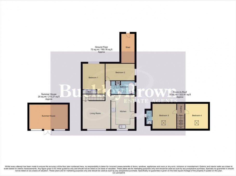 Floorplan for Hartley Road, Kirkby-In-Ashfield, Nottingham