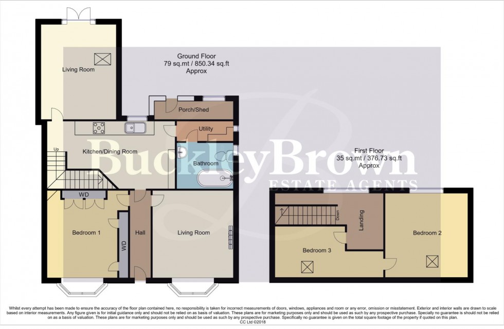 Floorplan for Eakring Road, Mansfield