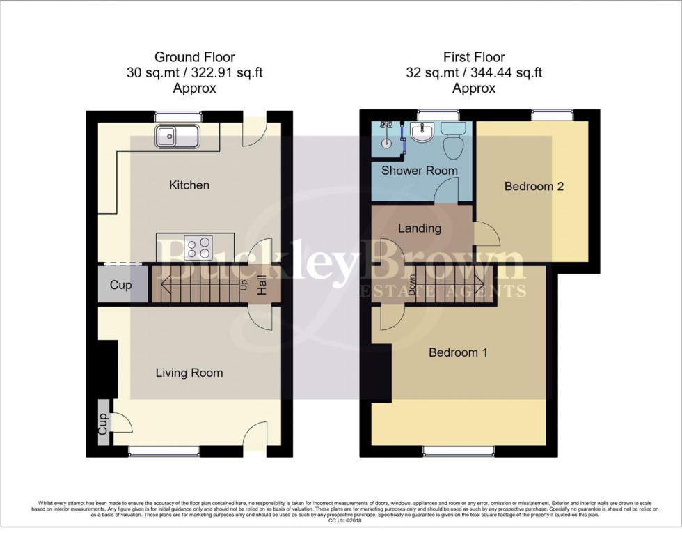 Floorplan for Newton Street, Mansfield