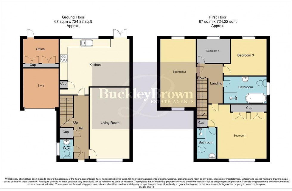 Floorplan for Debdale Way, Mansfield Woodhouse, Mansfield