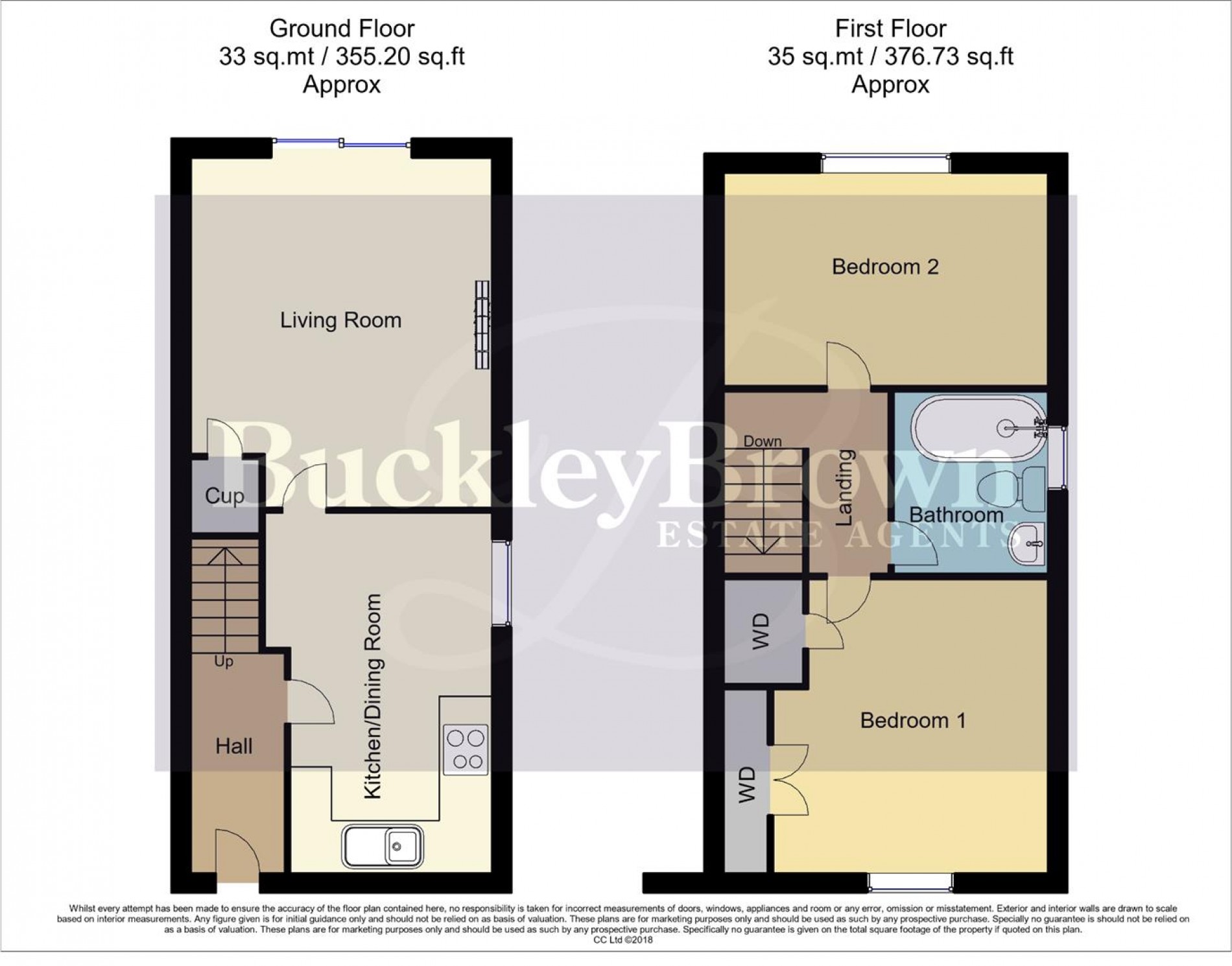 Floorplan for Columbia Street, Huthwaite, Sutton-In-Ashfield