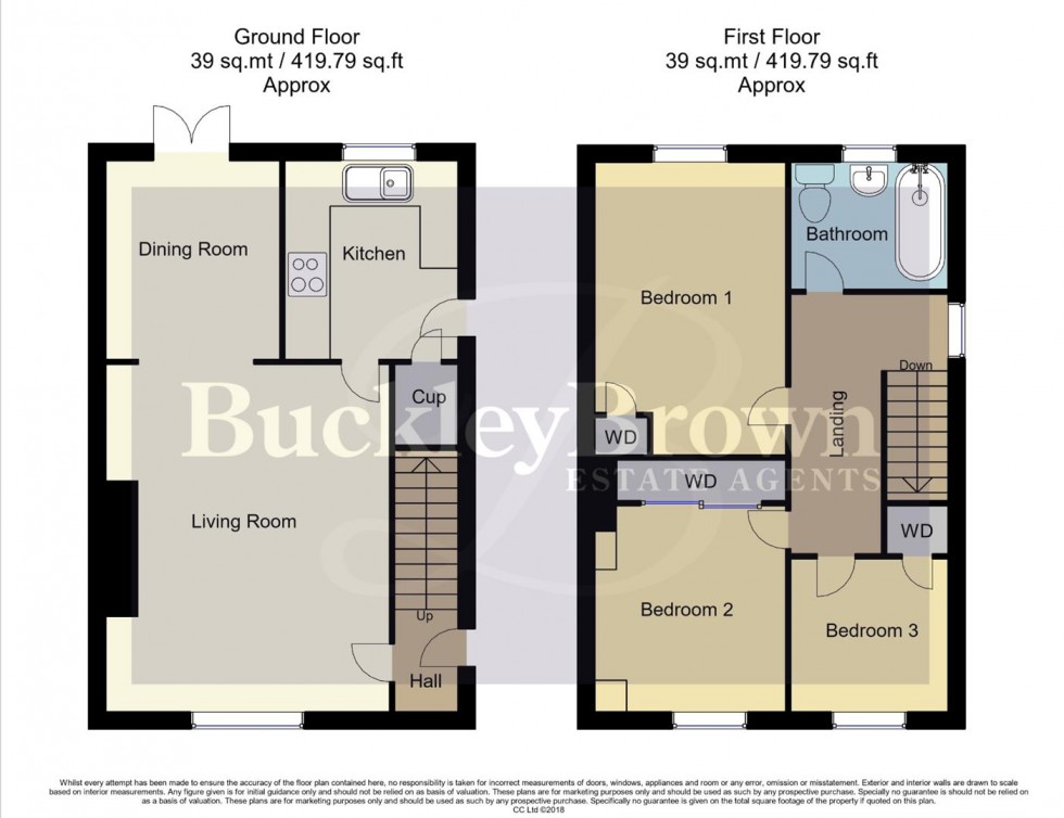 Floorplan for Andover Road, Mansfield