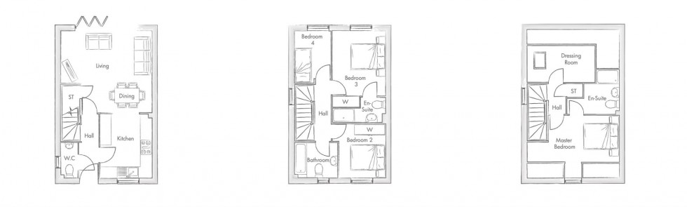 Floorplan for Plot 17, Clipstone Road East, Forest Town