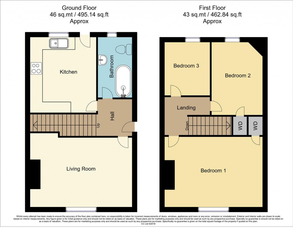 Floorplan for Sycamore Street, Church Warsop, Mansfield