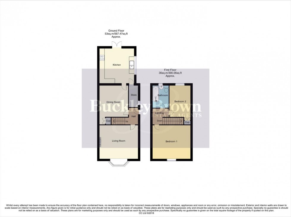 Floorplan for Little Barn Lane, Mansfield