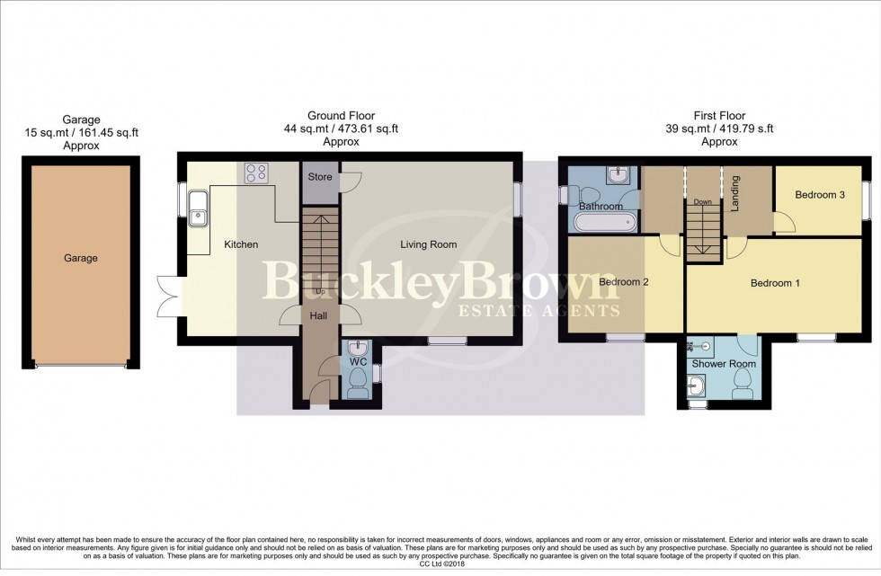 Floorplan for Forest Folk Drive, Blidworth, Nottingham