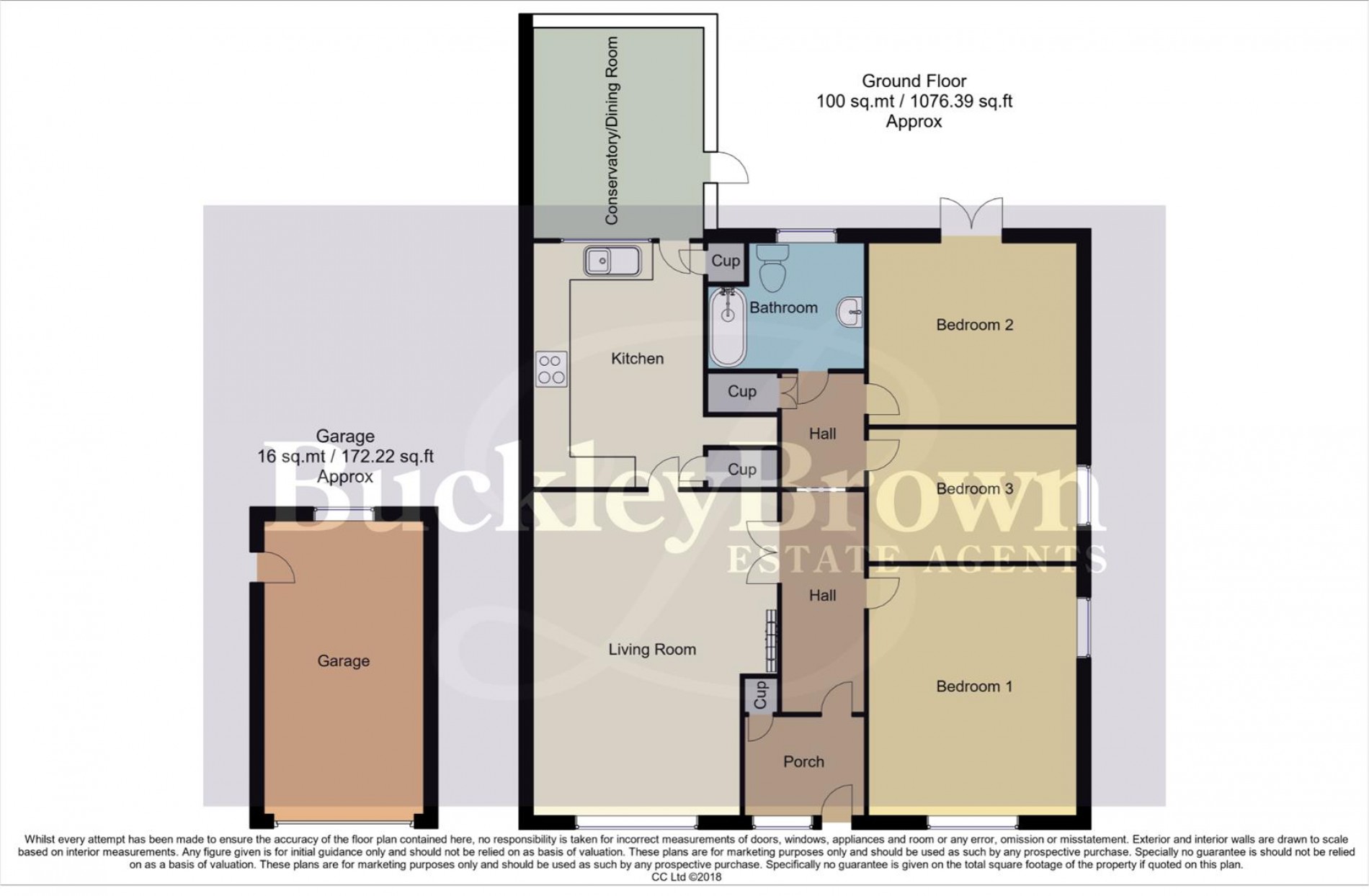 Floorplan for Kennedy Court, Walesby, Newark