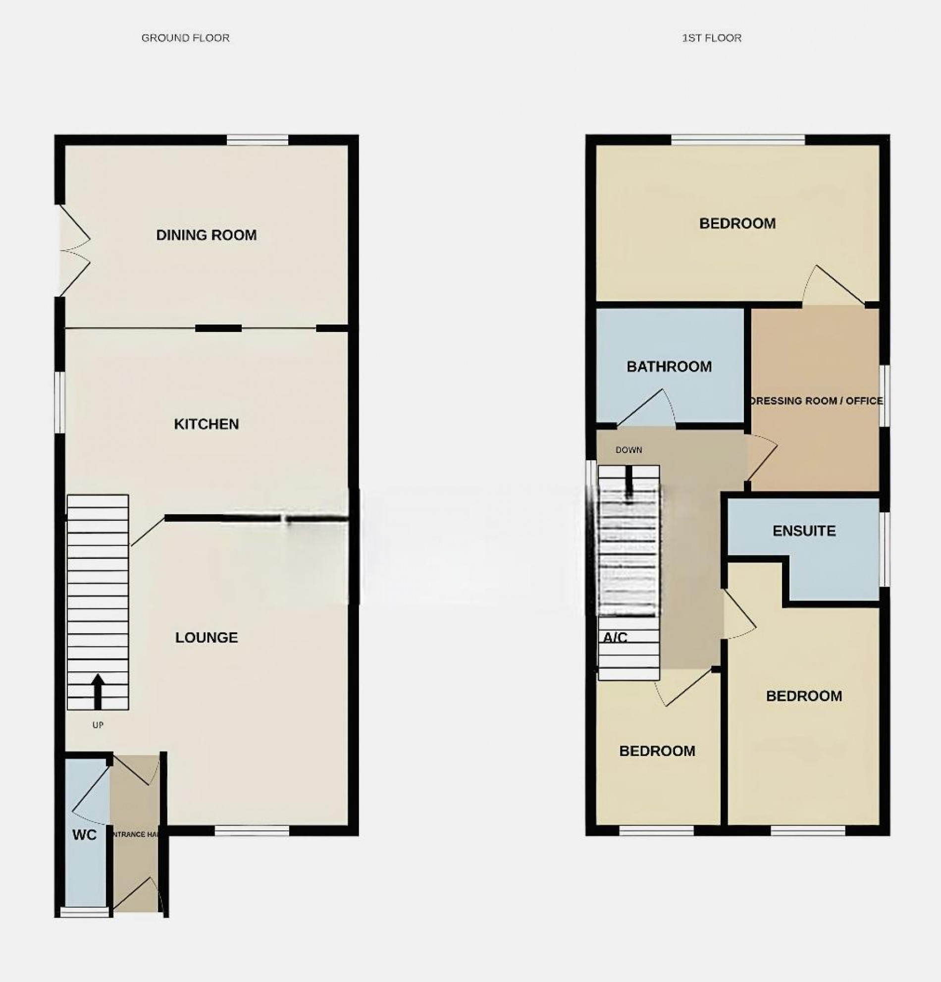 Floorplan for Unwin Road, Sutton-In-Ashfield