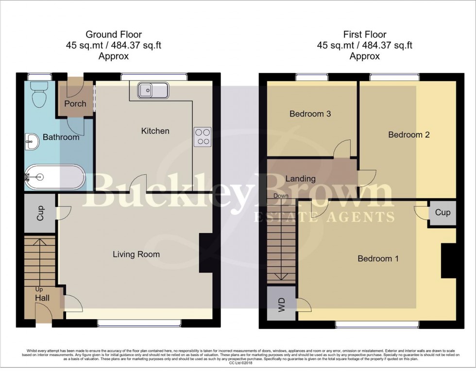 Floorplan for Butt Lane, Mansfield Woodhouse, Mansfield