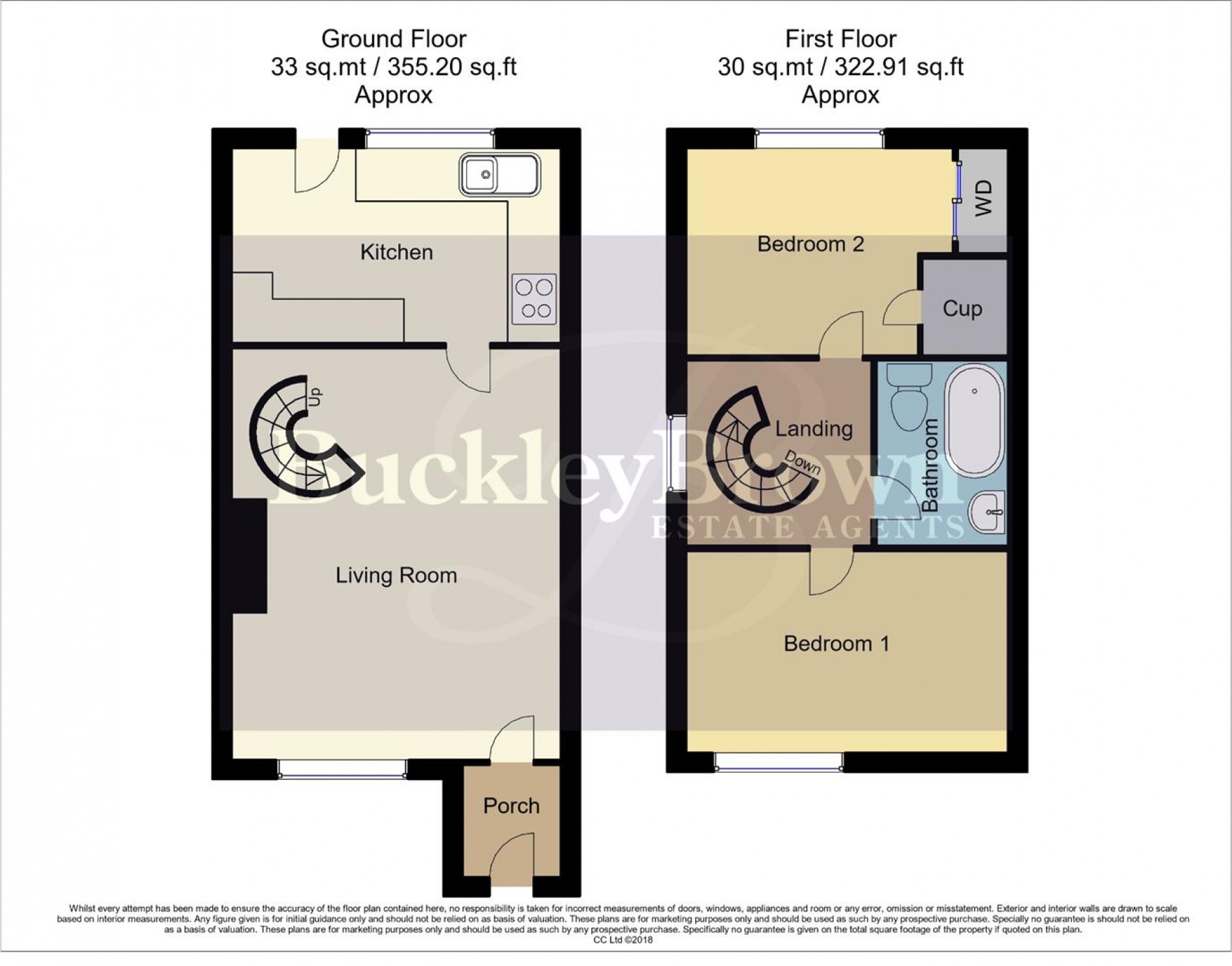 Floorplan for Glebe View, Forest Town, Mansfield