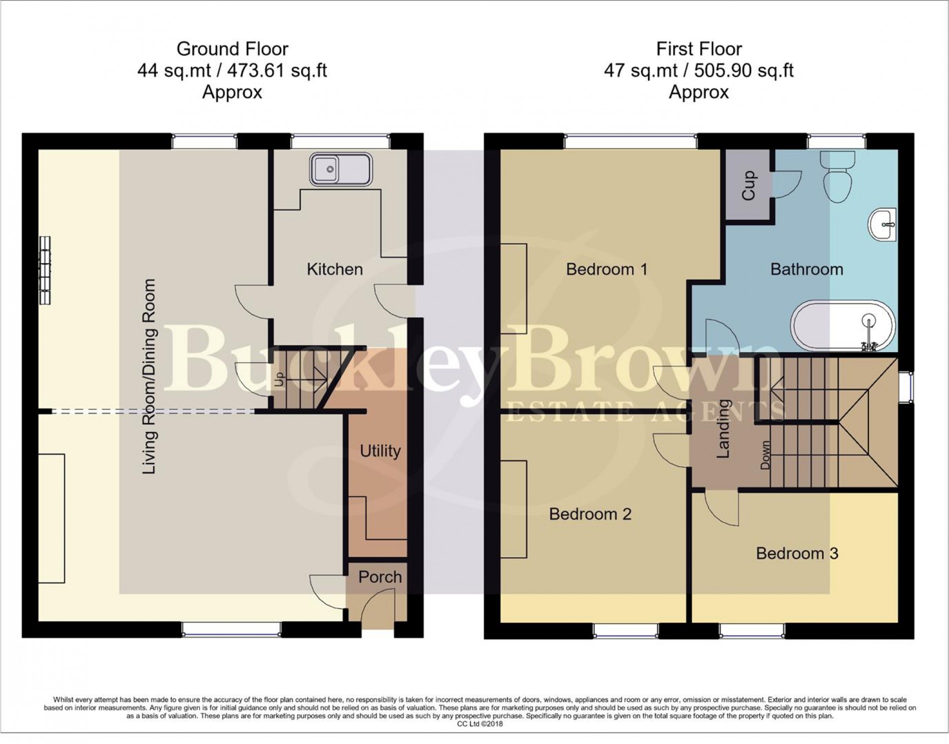 Floorplan for Newcastle Street, Warsop, Mansfield