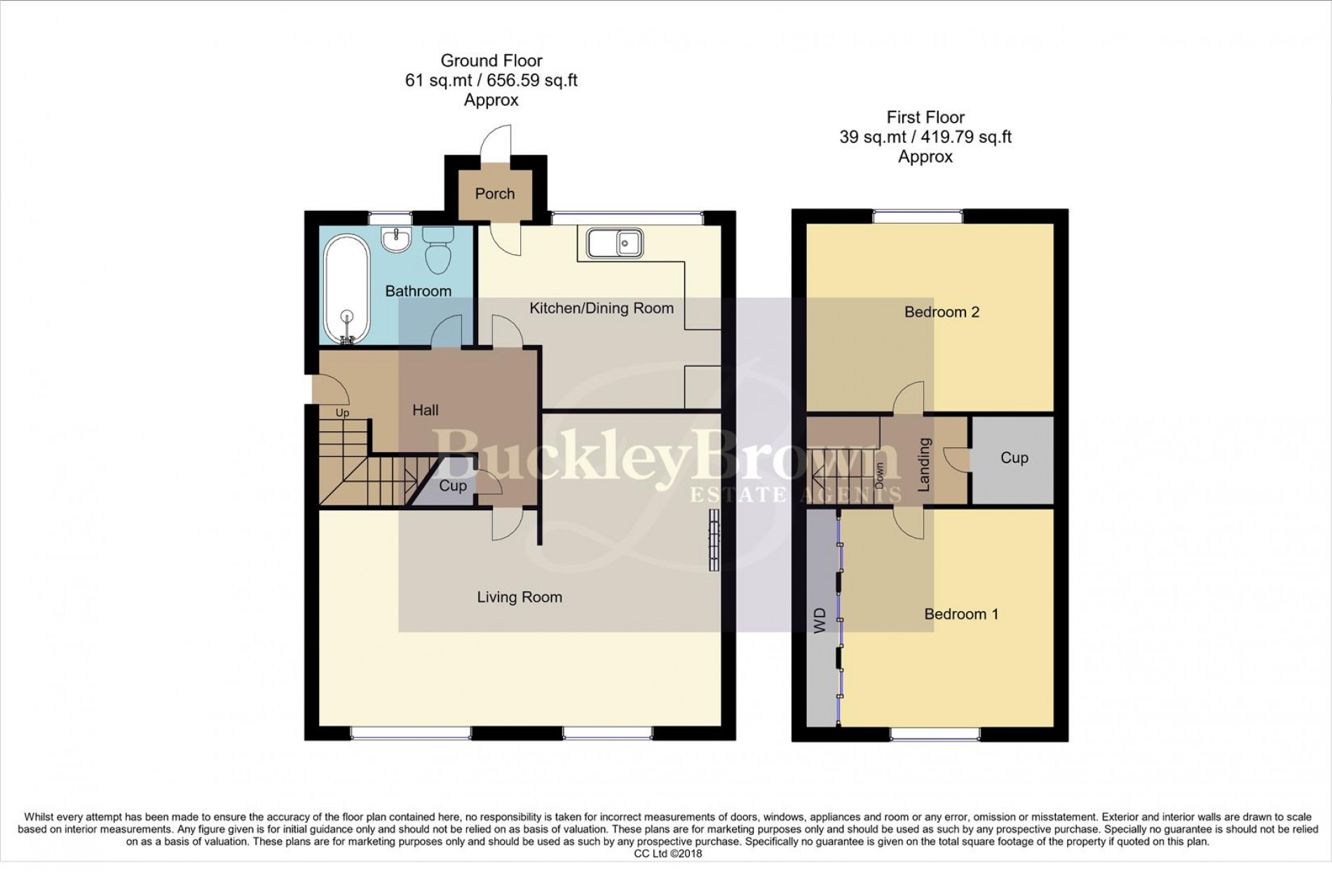 Floorplan for Budby Avenue, Mansfield