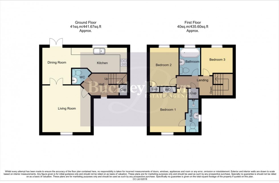 Floorplan for Foxglove Grove, Mansfield Woodhouse, Mansfield