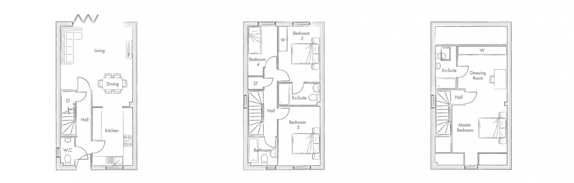 Floorplan for Plot 7, Clipstone Road East, Forest Town