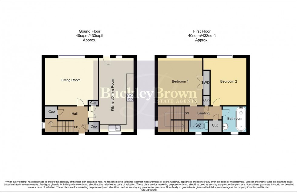 Floorplan for Chelmorton Close, Mansfield Woodhouse, Mansfield