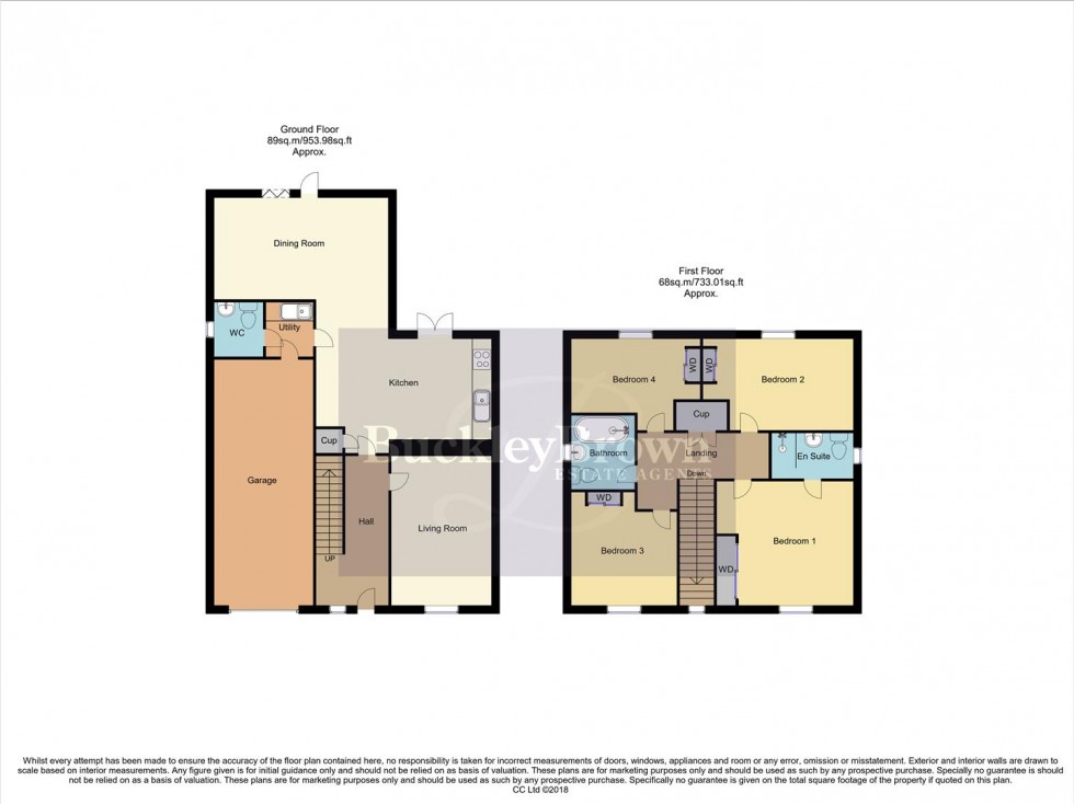 Floorplan for Kingfisher Way, Ollerton, Newark