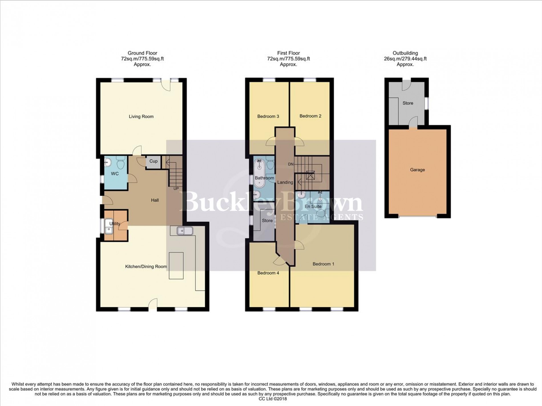 Floorplan for 140 Mansfield Road, Skegby, Sutton-In-Ashfield