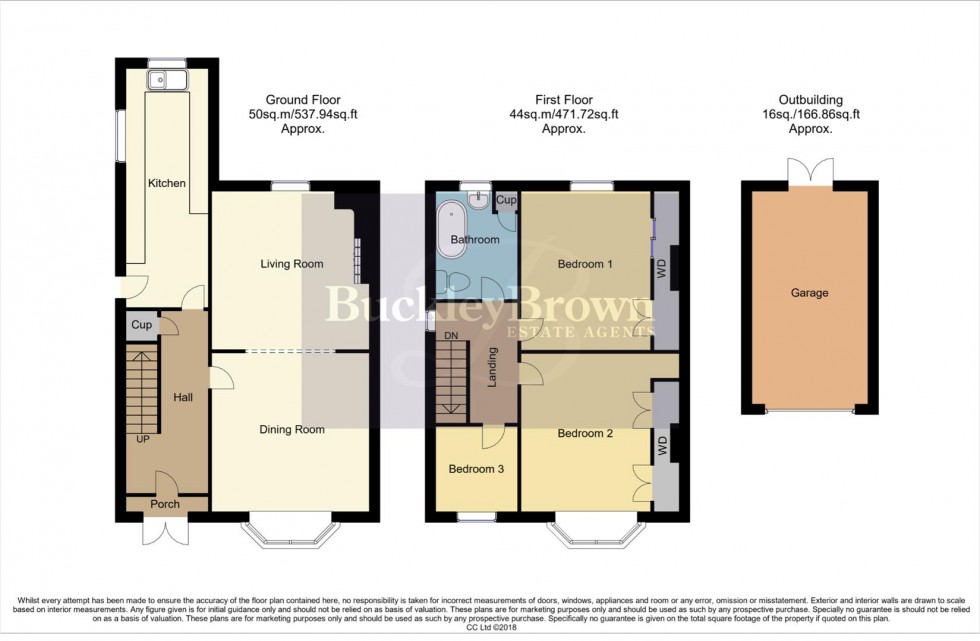 Floorplan for Quarrydale Avenue, Sutton-In-Ashfield