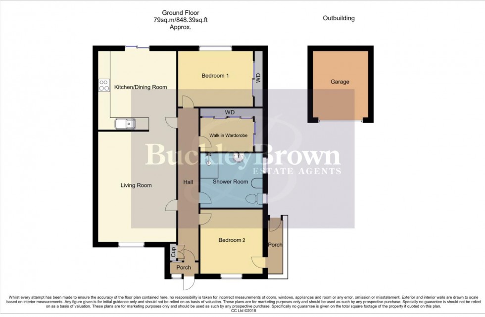 Floorplan for Winchester Close, Mansfield