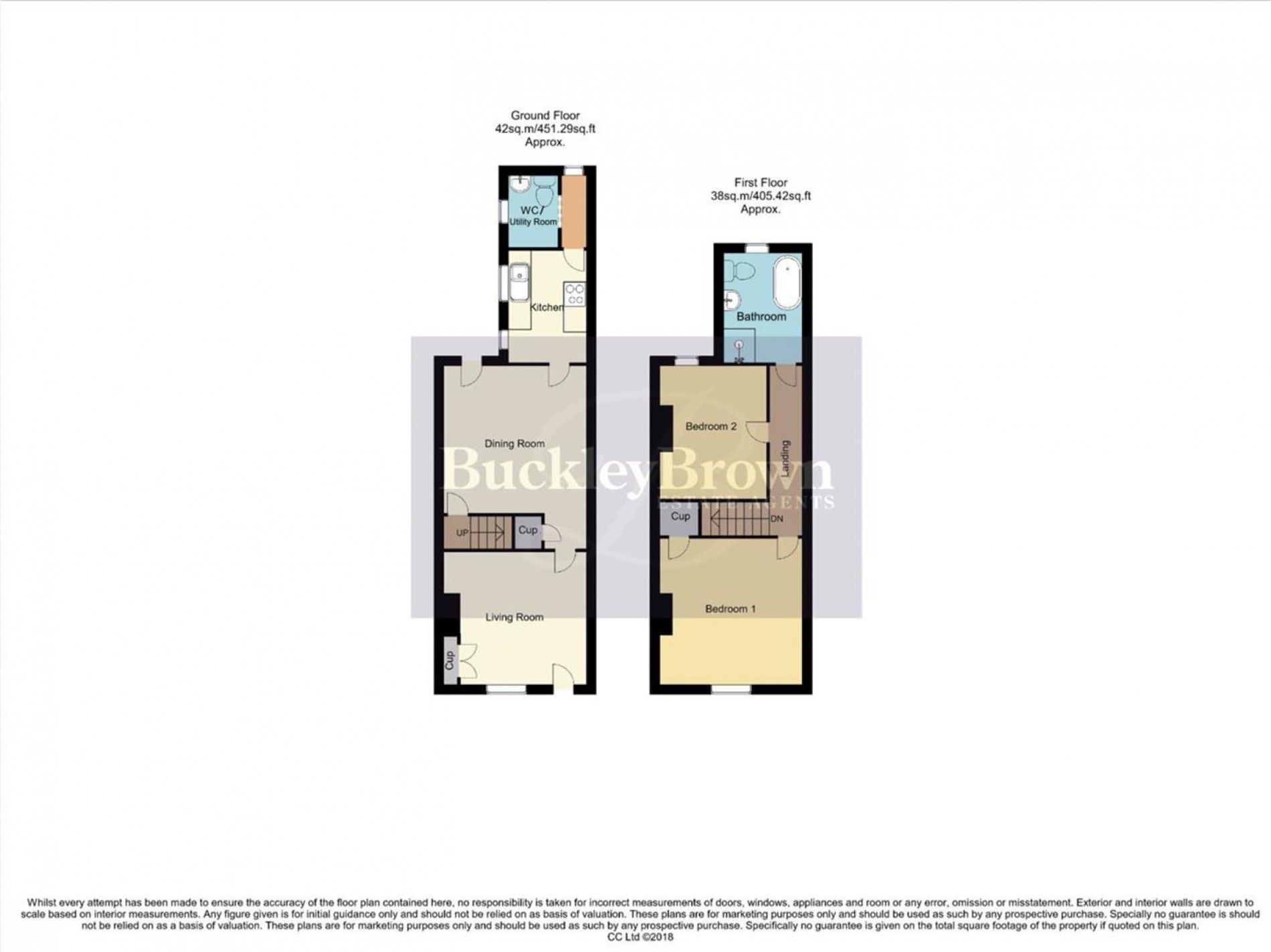 Floorplan for Fairholme Drive, Mansfield