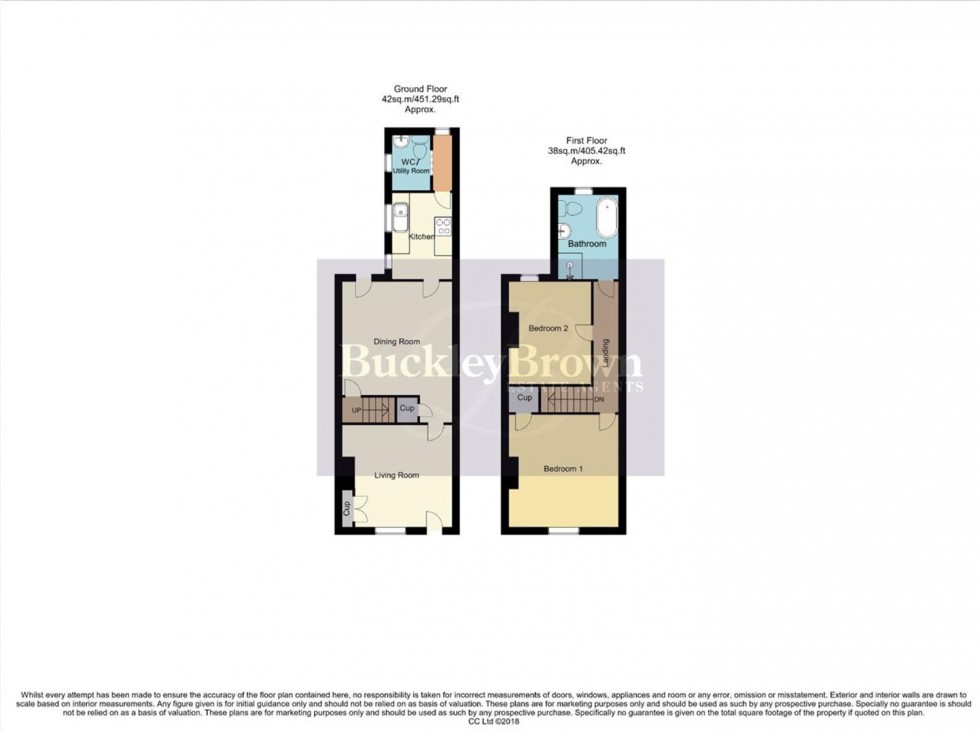 Floorplan for Fairholme Drive, Mansfield