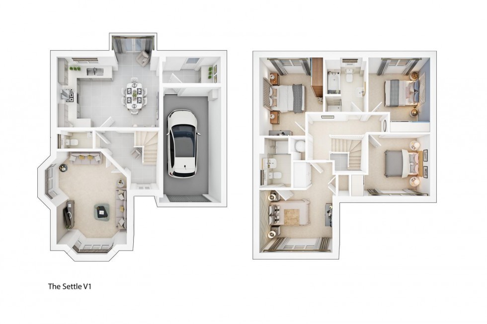 Floorplan for Kirklington Road, Bilsthorpe, Newark